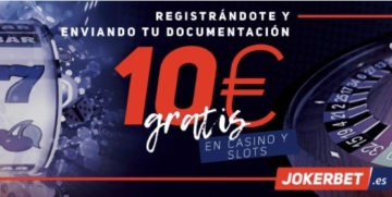 Jokerbet bonus 10 €